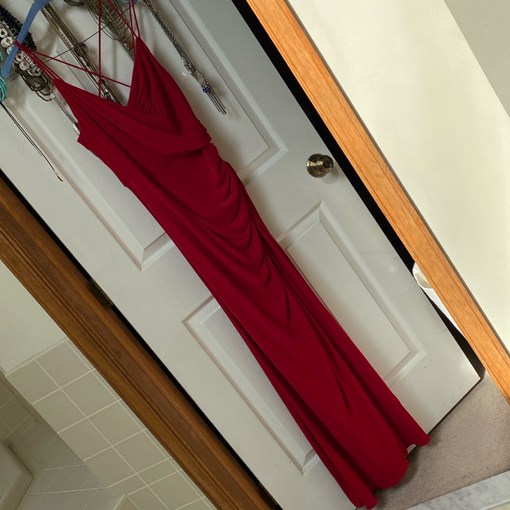Stunning Red Floor Length Dress
